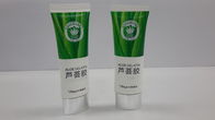 Tabung plastik datar dan oval Laminated cosmetic tube untuk Aloe Gelatin dan make up wajah, Diameter 30
