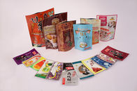 Dicetak Bag Snack Plastik, PET / PE / AL / CPP Makanan Kemasan Fleksibel