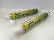 Aluminium Barrier Laminate Tube Packaging untuk pasta gigi / farmasi / kosmetik