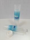 Putaran Transparan Laminated Pharmaceutical / Tusuk gigi Tube Dengan Screw Cap