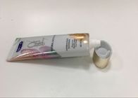 Aluminum Barrier Flat Oval Toothpaste Tube Φ35 375μ With Gold Plating Cap
