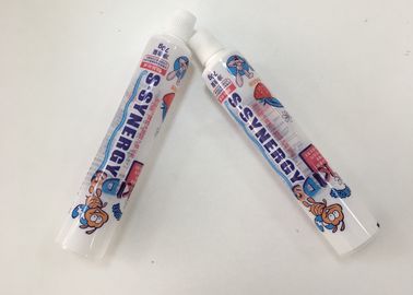Screw Cap D28 * 133.4mm Toothpaste Tube Eco - Friendly , 28mm Diameter
