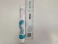 D28 * 165.1mm 100g ABL Laminated Toothpaste Tube Dengan Screw Cap