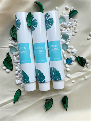 4.7oz-113g Aluminum Barrier laminated toothpaste tube with flip top and top seal