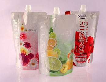 Liquid Stand Up Plastic Fleksibel Kemasan Makanan Tas Spout 100g-2kg